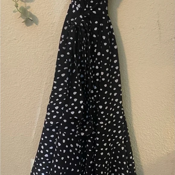 Max Studio Patterned Ruffle Wrap Midi Dress New with tags size M - Picture 5 of 16